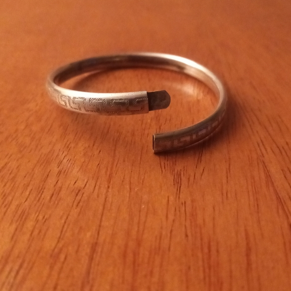 VINTAGE Stamped 925 silver bracelet - Picture 3 of 3